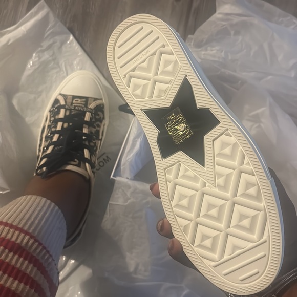 Christian Dior tennis shoe size 10 1/2 - Picture 4 of 12